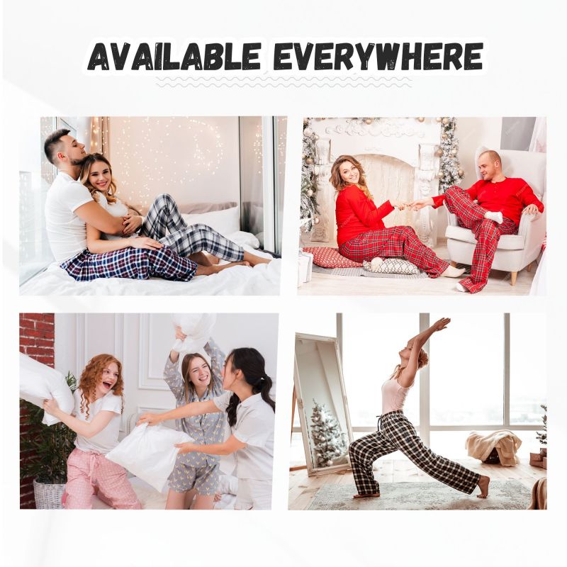 Unisex Custom Pet Photo Pajama Pants – Retro Style