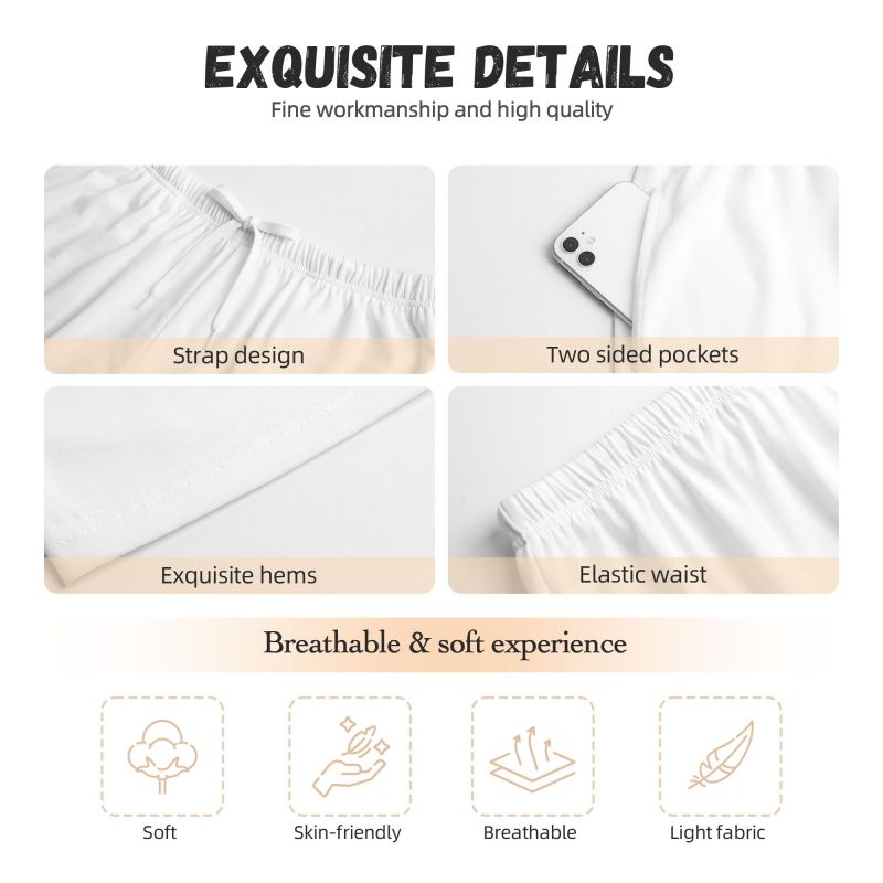 Unisex Custom Pet Photo Pajama Pants – Retro Style