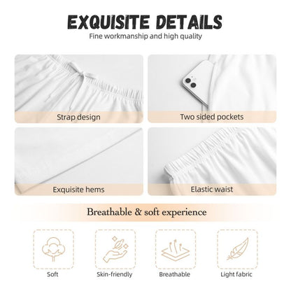 Unisex Custom Pet Photo Pajama Pants – Retro Style