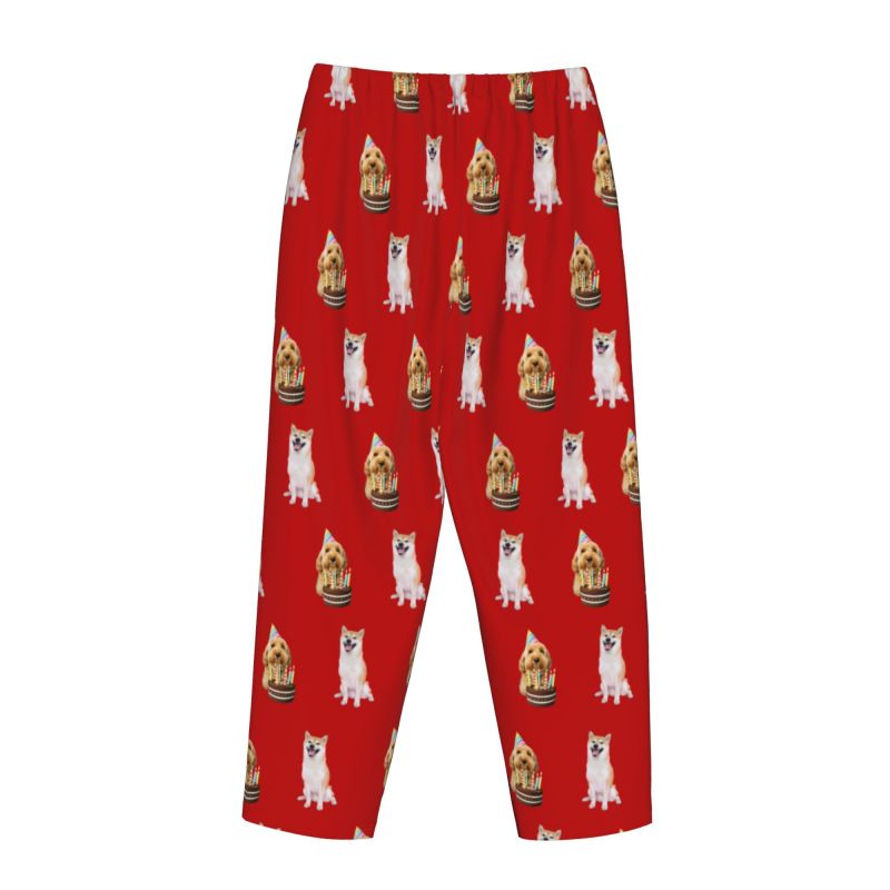 Women’s Custom Pet Photo Pajama Pants – Personalized Design