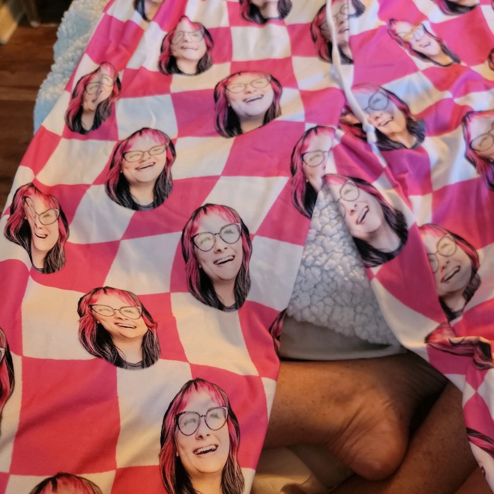 Unisex Custom Pet Photo Pajama Pants – Retro Style