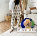Women’s Custom Pet Photo Pajama Pants – Personalized Design